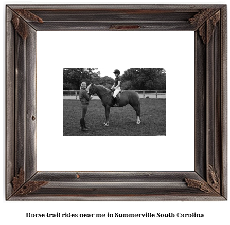 horse trail rides near me in Summerville, South Carolina